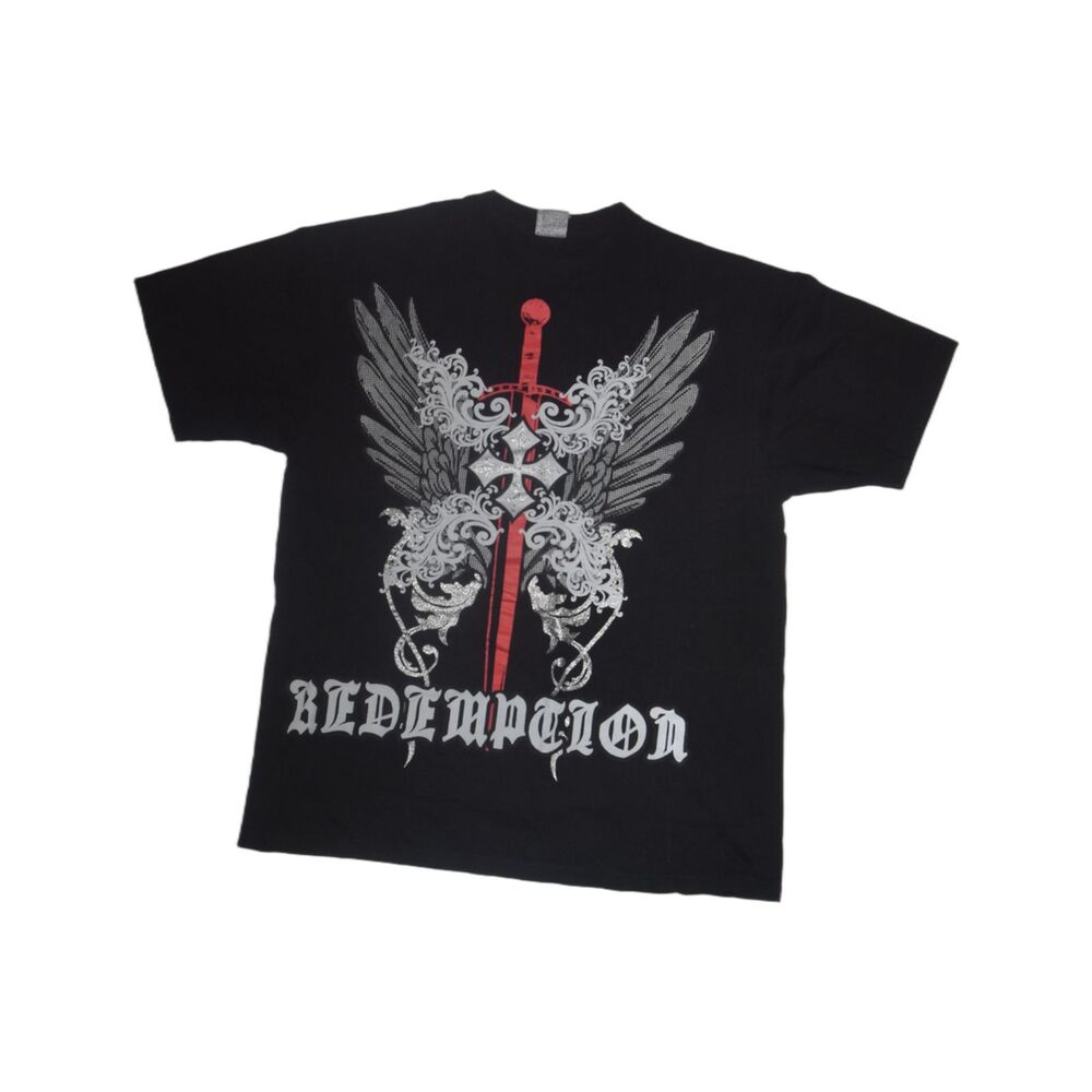 Vintage Y2K Gothic Cyber Goth Grunge T-Shirt - 3XL